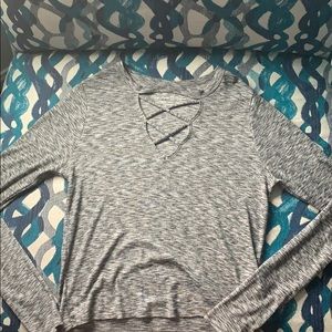 Hollister Women's V-Neck Long Sleeve